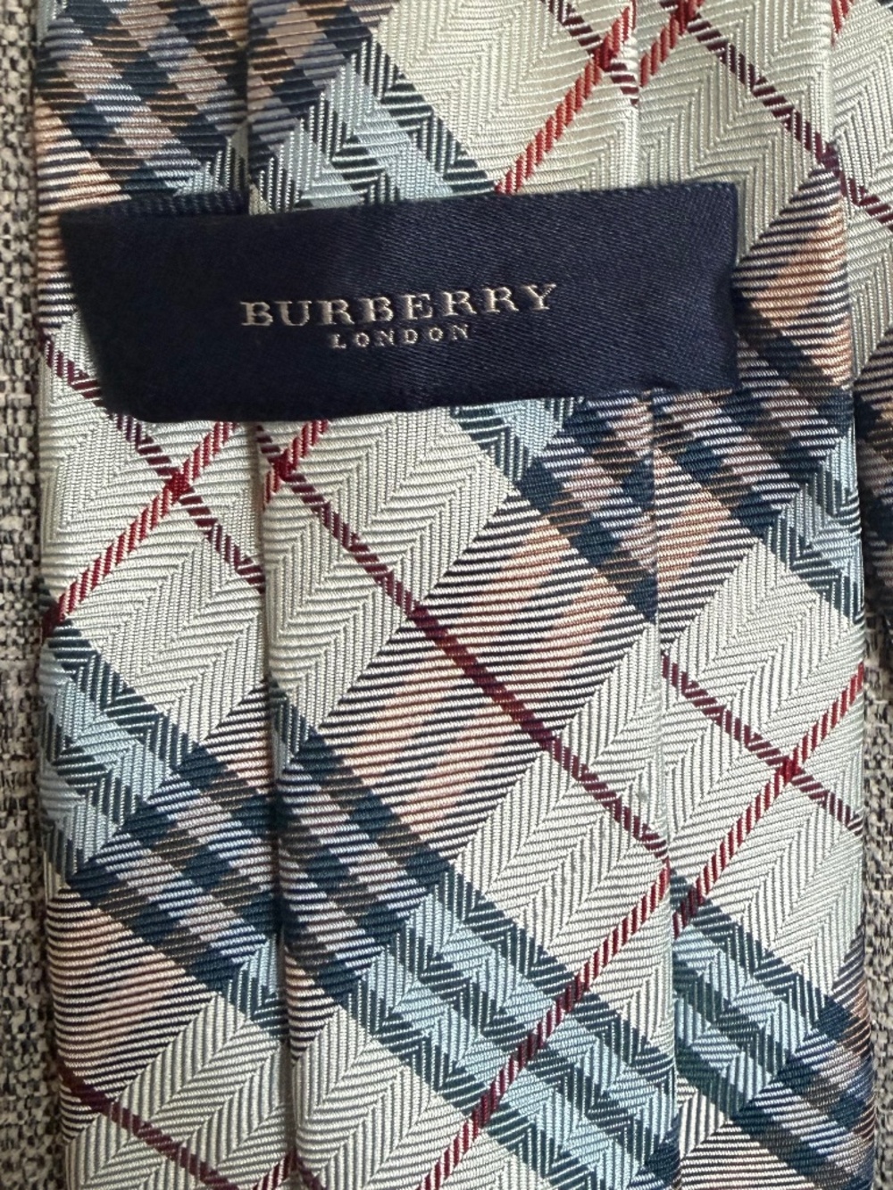 Burberry Nova Check Silk Necktie